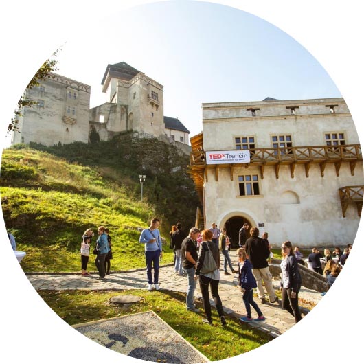 TEDxTrenčín na hrade